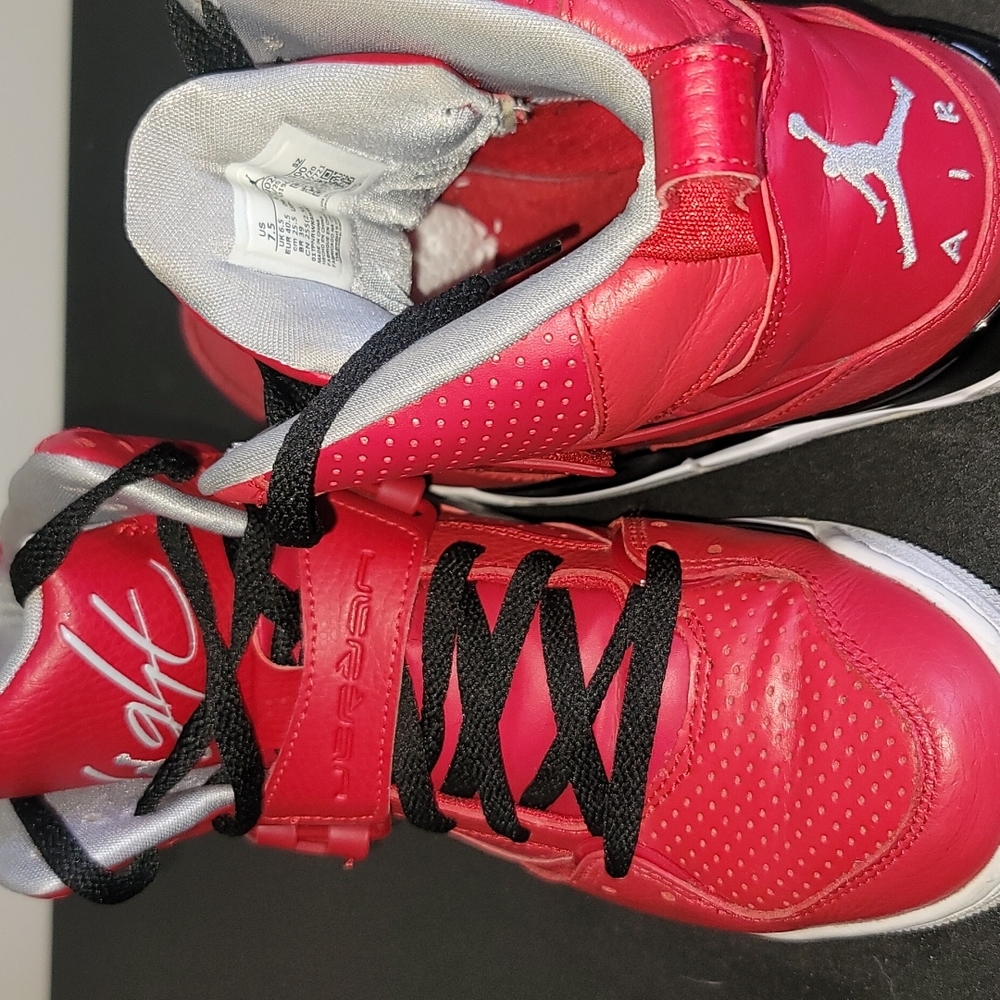 Nike Jordan Flight 45 High Top Red Black White